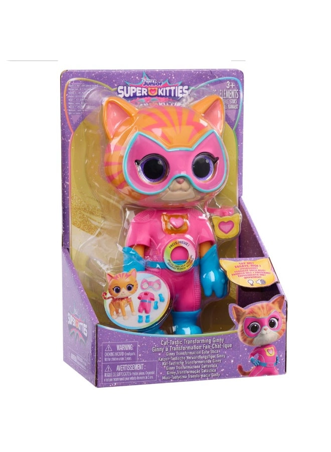 Disney Junior Cat-Tastic Transforming Ginny - 3 years 9 Pieces