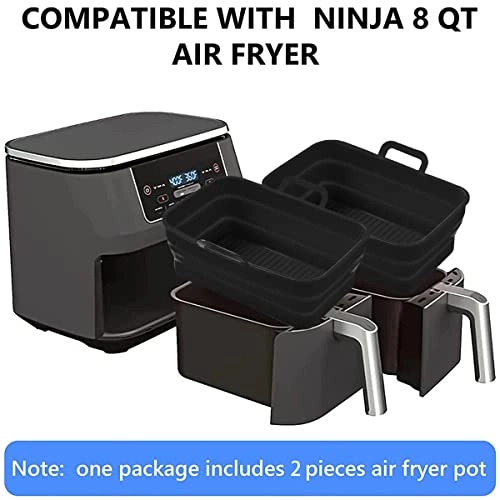 Air Fryer Silicone Liner - Food-grade Silicone 2PCS