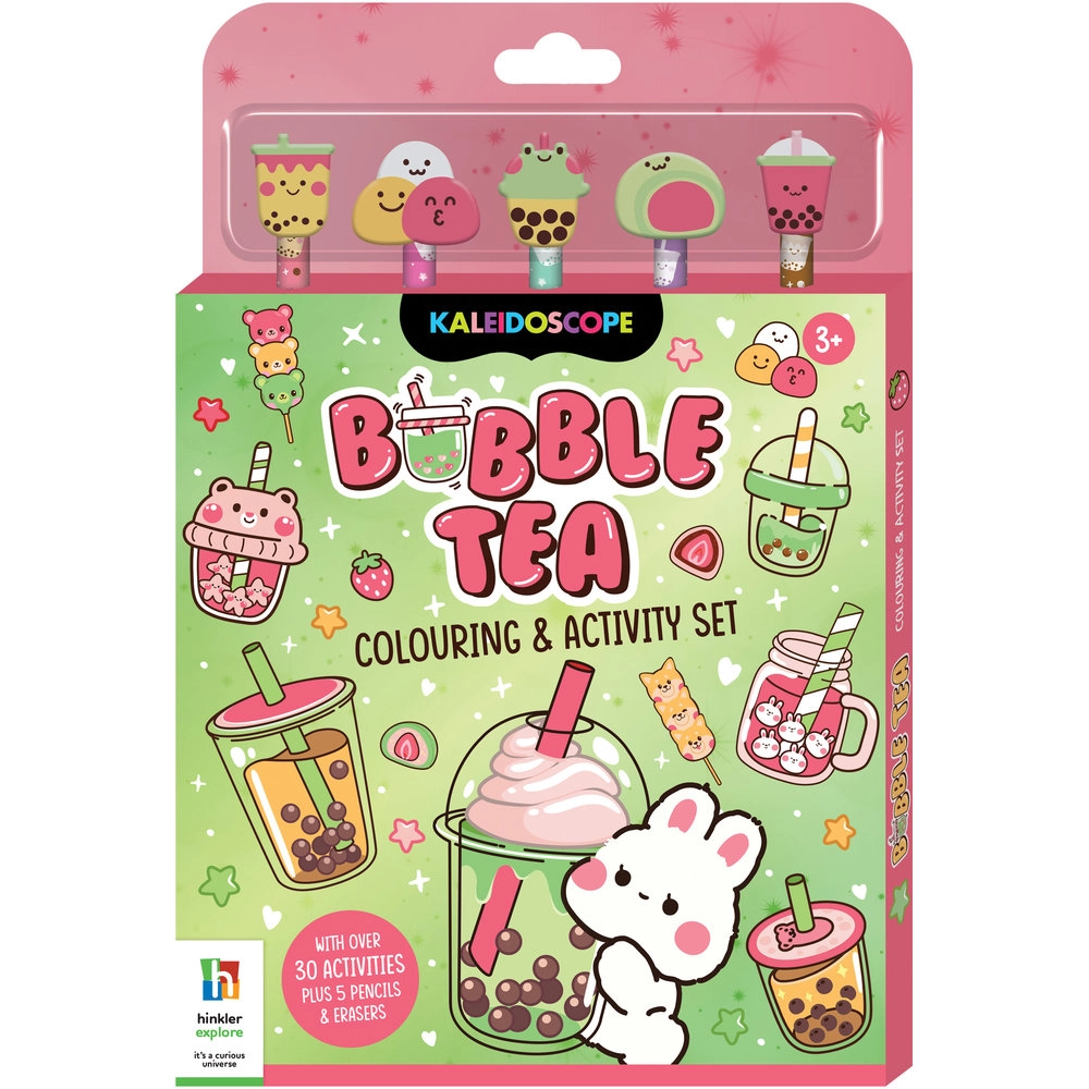 HINKR Bubble Tea Colouring & Activity Set
