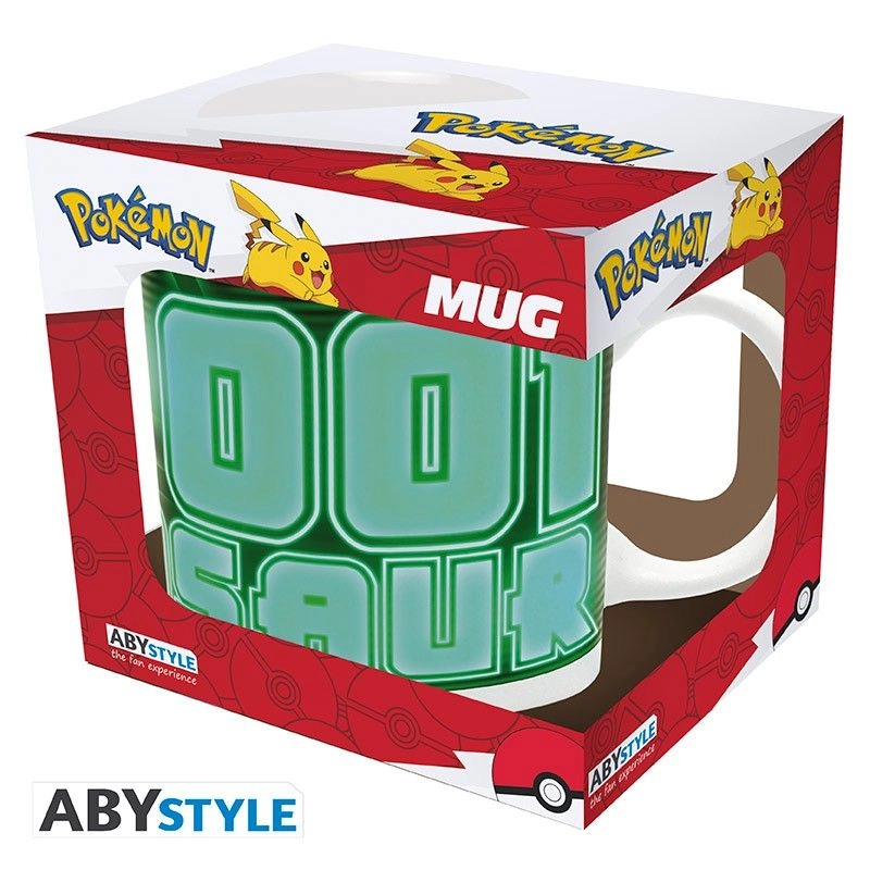 Pokemon Bulbasaur Neon Subli Box Mug - 320 ml