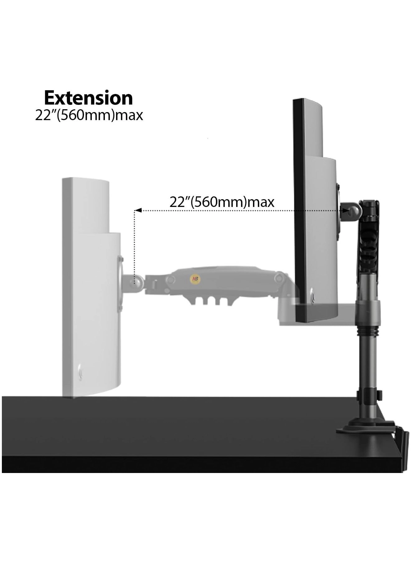 F80W - 17" to 30" VESA 75x75 & 100x100