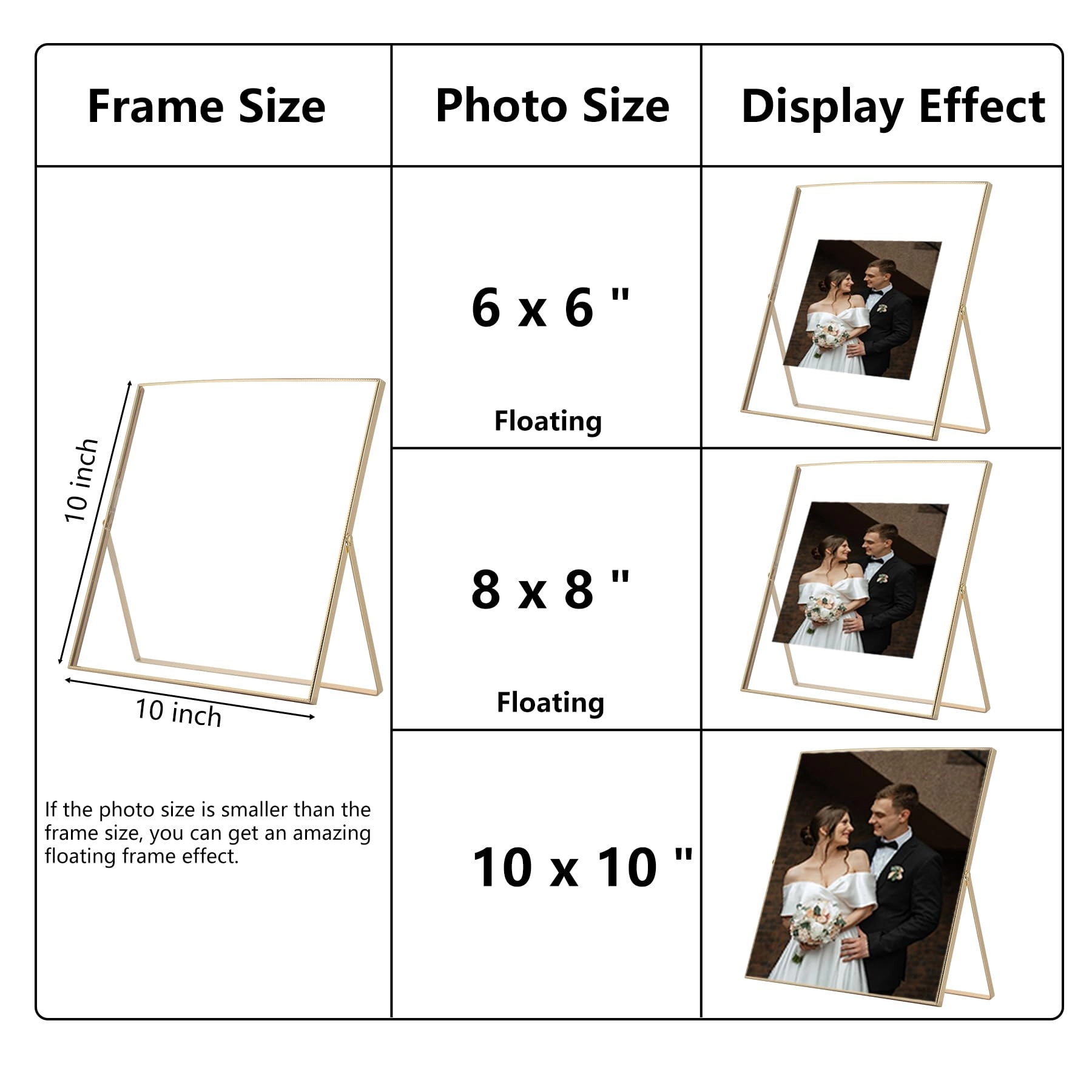 Floater Frame - 10x10 2-Pack
