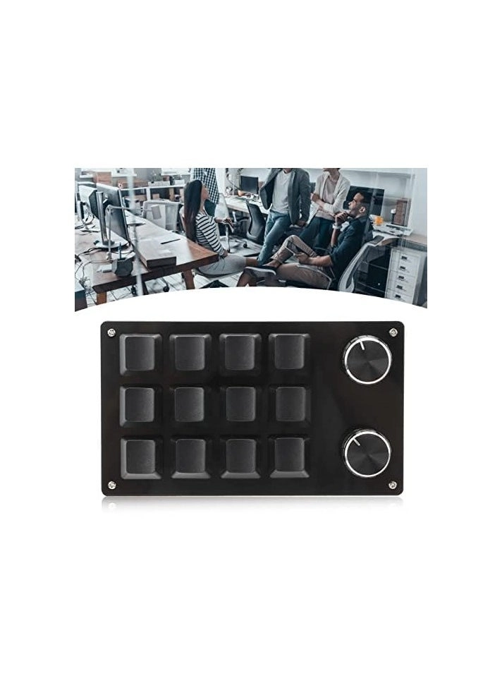 One Handed Programmable Mechanical Keyboard - Wired