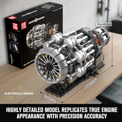 Turbojet Engine (10216) - Motorized STEM