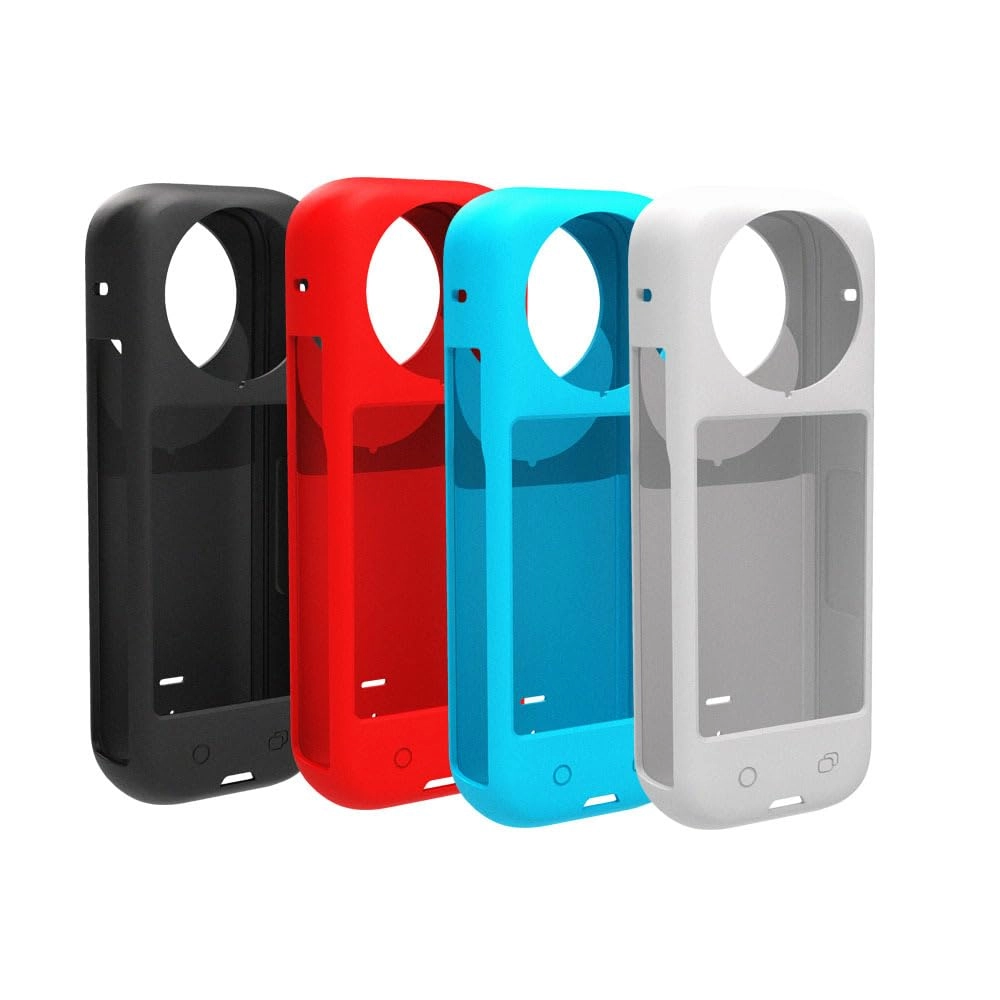 Anti-Scratch Camera Lens Cover Silicone Case - Insta360 X3 / X4