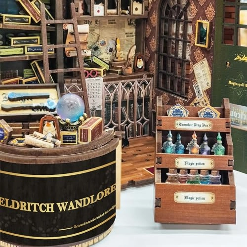 Magic Wand Shop - Book Nook kit Magician 14+ years