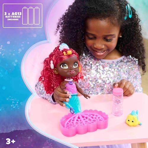 Ariel Doll - 29cm Plastic Bubbles Ages 3+