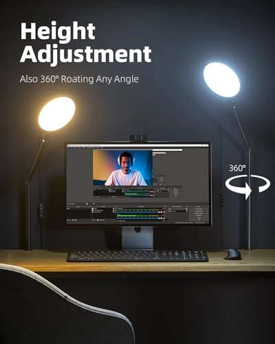 Desk Ring Light - 10.2"