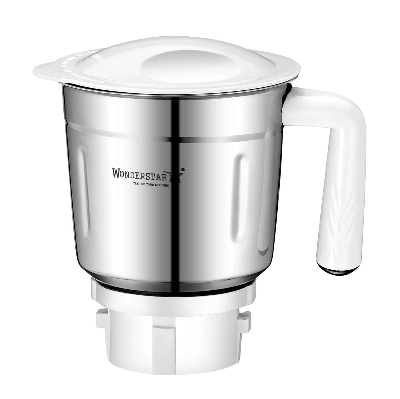 chutney jar - polycarbonate body 4 teeth coupler