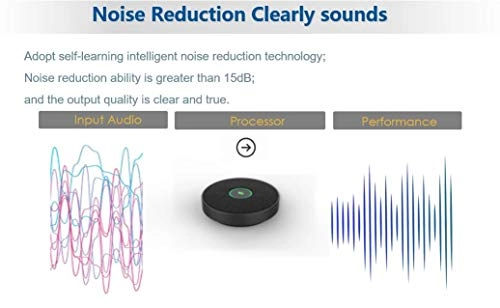 360° Free Talk USB+3.5mm-Mini-Jack Microphone