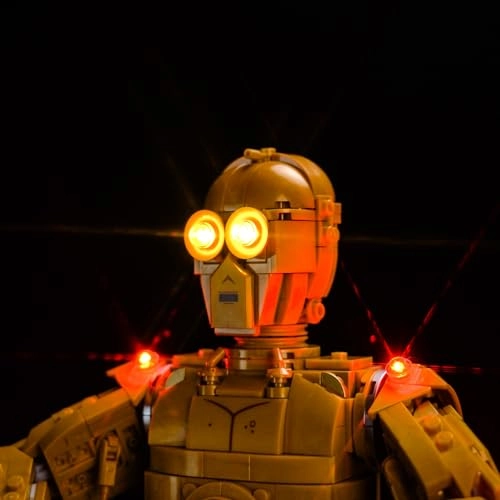 Light Kit for LEGO C-3PO 75398 - Copper
