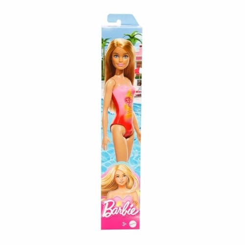 GHW38 - pink swimsuit Ages 3+