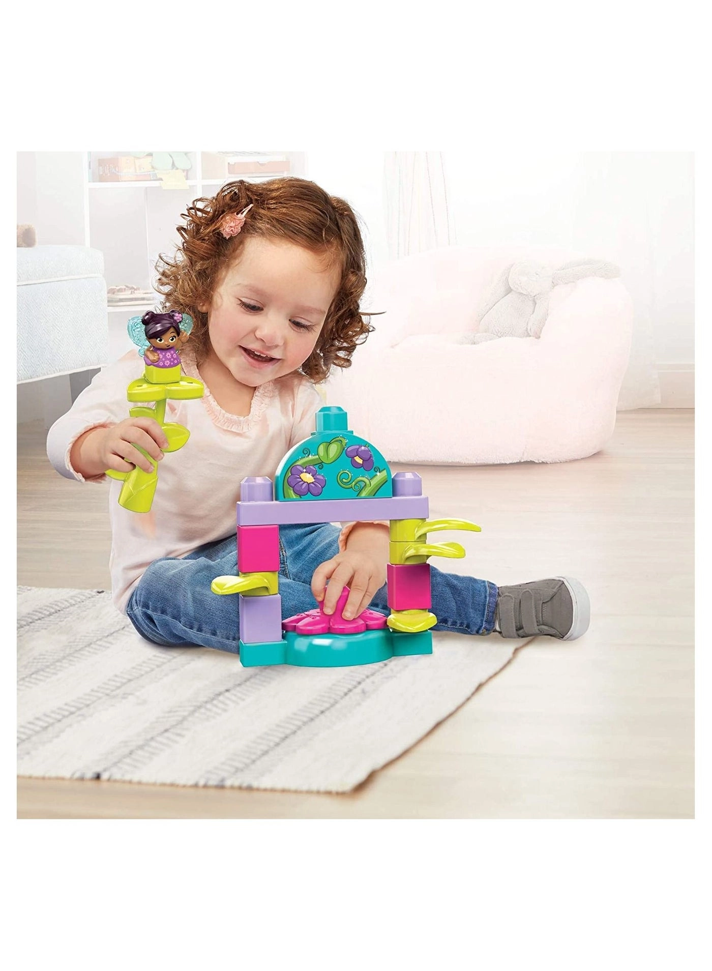 MEGA Lil Fairies Flower Garden - Flowers 60 pcs