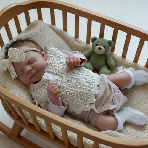 Pascale Reborn Baby Doll - 18 Inch Weighted Cloth Body Ages 3+