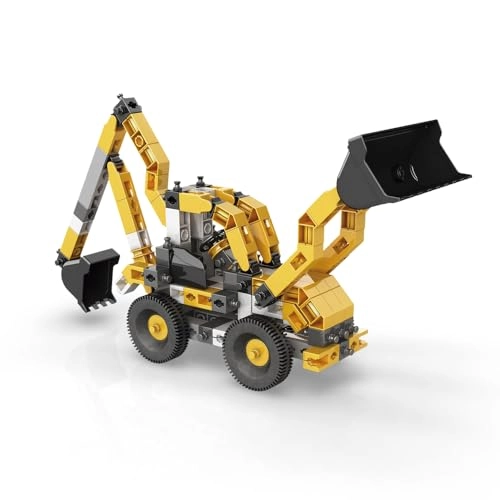 CREATIVE BUILDER WHEELED LOADER MACHINERY (CB-M20) - 3-in-1 Multicolor