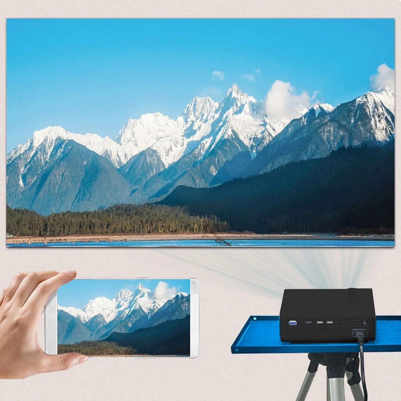HD Projector - 1024x600P