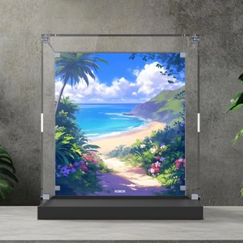 Figures Display Box - 26x26x30cm Acrylic Dustproof Transparent