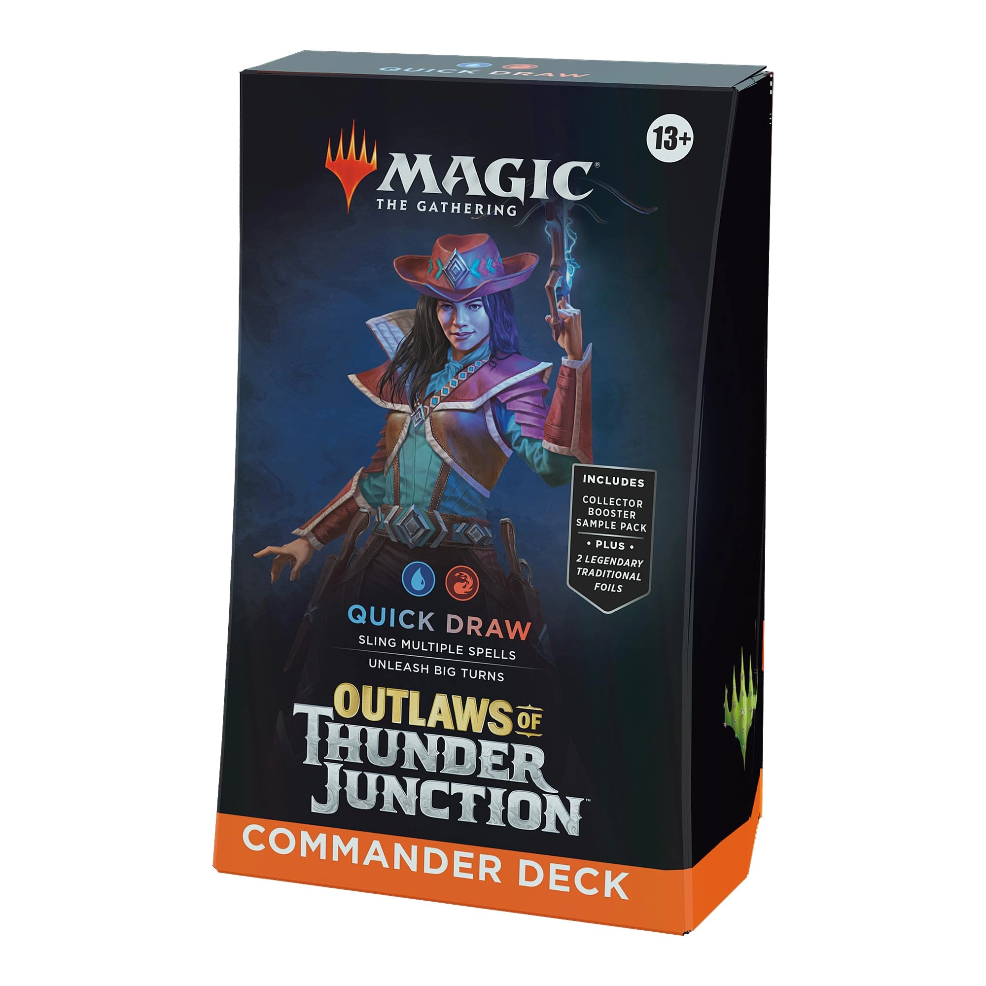 Magic: the Gathering Magic The Gathering: Outlaws of Thunder Junction Quick Draw Commander Deck