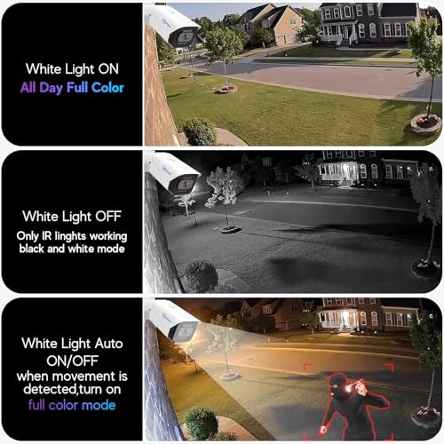 8CH 8MP Home Security Camera System - 8pcs 8CH 4K