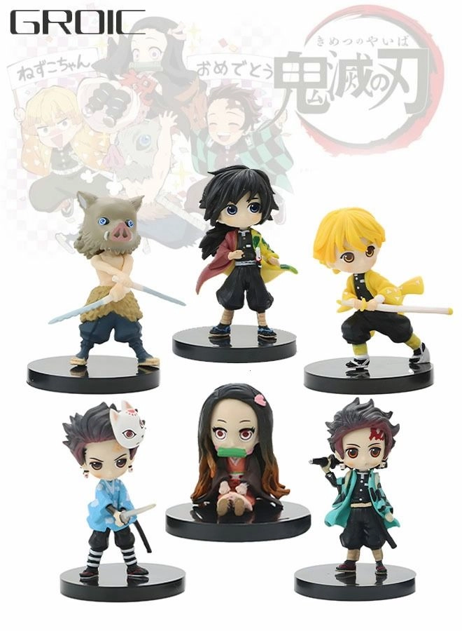 GROIC Tanjirou + Nezuko + Zenitsu Agatsum + Giyu Tomioka + Shinobu Kocho - Demon Slayer