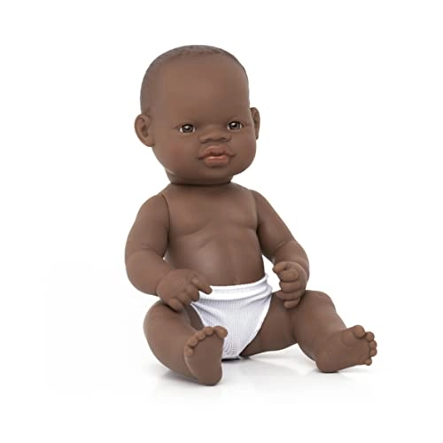 miniLAnD Baby Doll African Girl - 12 5/8 inches Scented