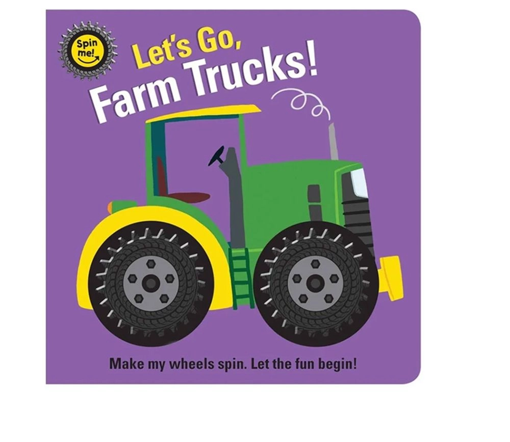 Edu Fun Spin Me Farm Trucks - Multi Colour Suitable for 3 years & above