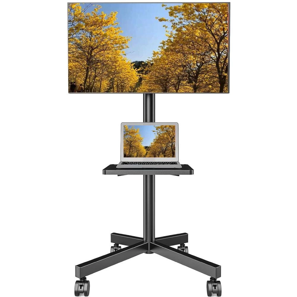 HYX Mobile TV Cart - 100lbs 32 to 75" Inch
