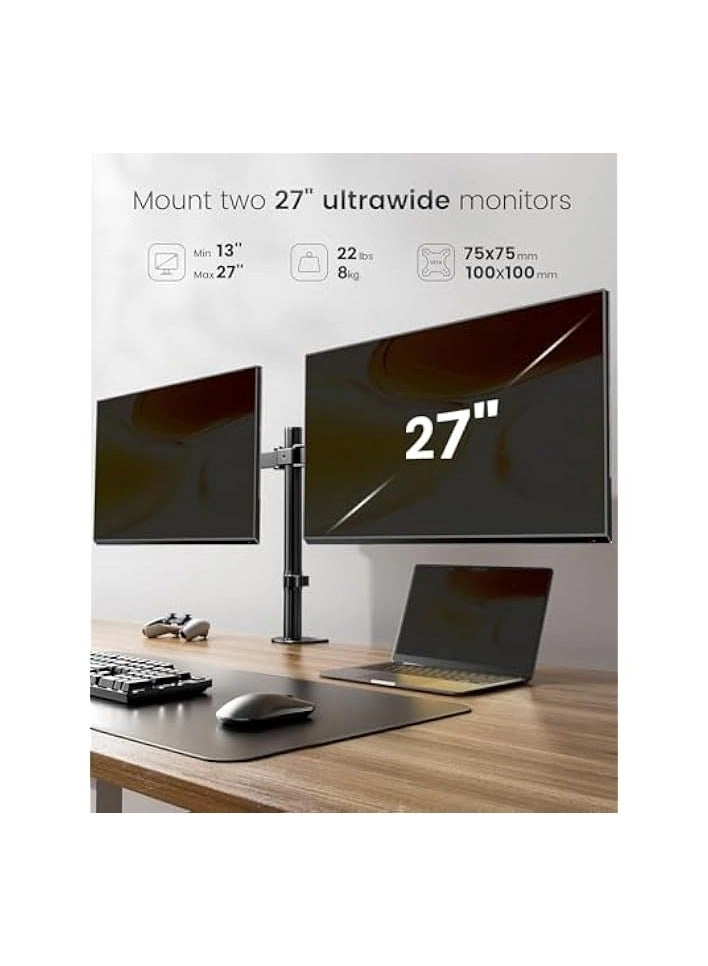 SS02-42 - two 13 to 27" 75x75mm or 100x100mm