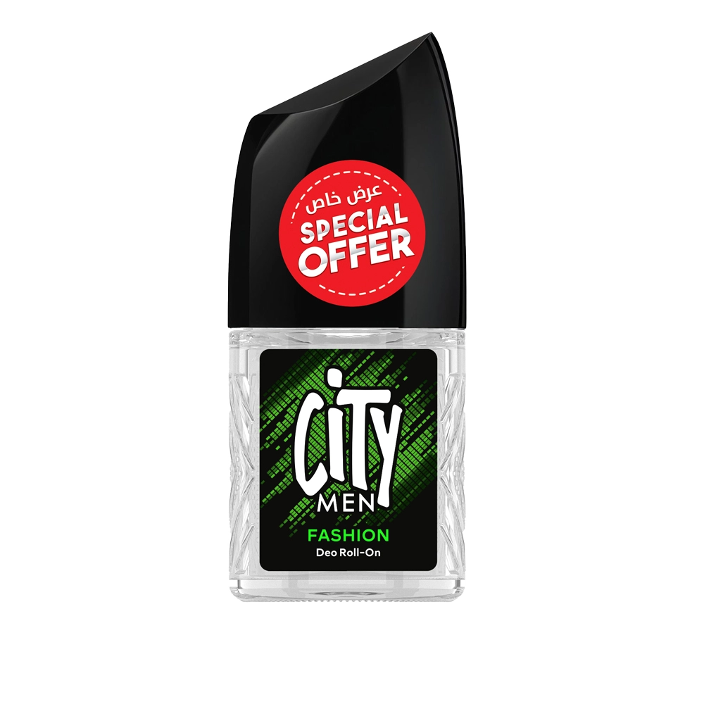 City Men Roll On Fashion - 50ml Deodorant
