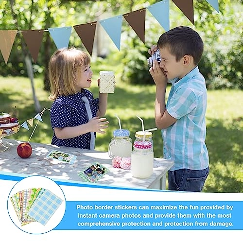 Colorful Photo Paper Frame Set - 140 pieces 8.5 x 5.5 cm