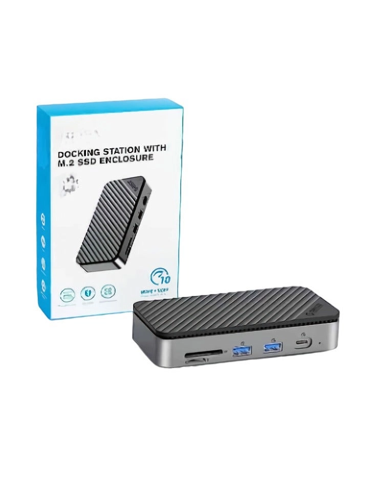 ORICO USB C Hub - Cooling Fan SSD Enclosure