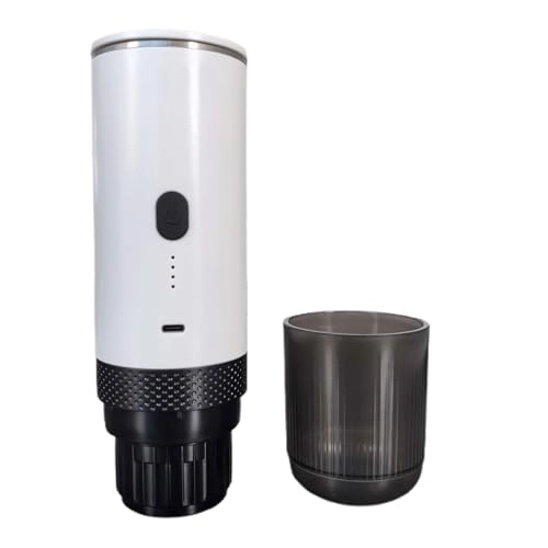 Portable Coffee Maker - 2 in 1 Grind & Capsules 20BAR 7500mAh