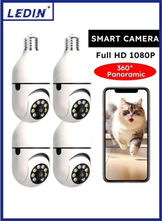 Light Bulb Camera 1080P Pack