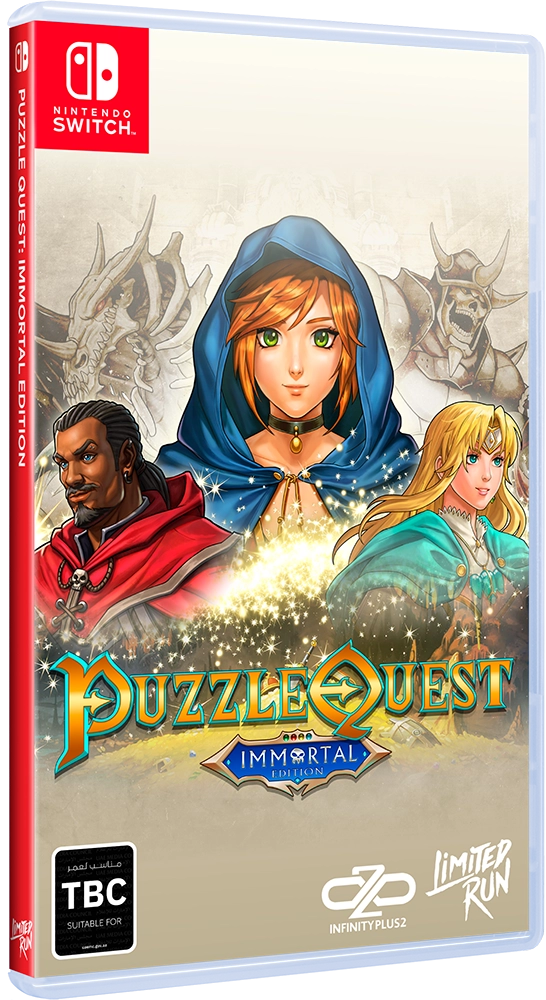 Limited Run Puzzle Quest: Immortal Edition - Standard Edition Switch