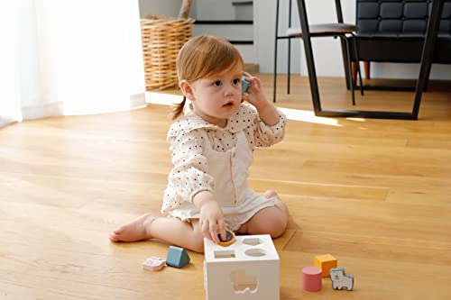 PolarB Shape Sorter with Music Blocks - 18 - 18 months 3 pieces