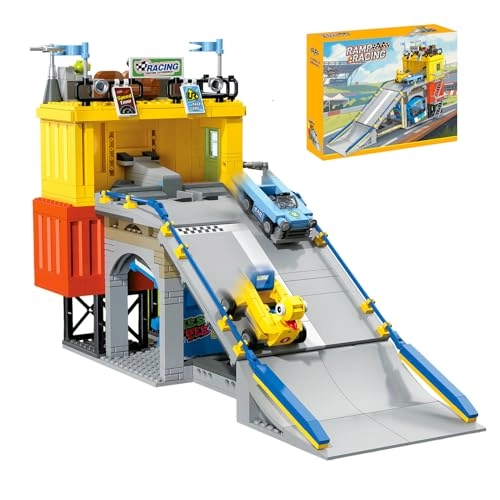 City Street Ramp Racing Building Set - 678 pcs