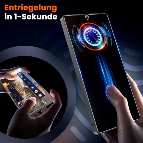 Tempered Glass Privacy Screen Protector - Samsung Galaxy S25 Ultra Full Coverage