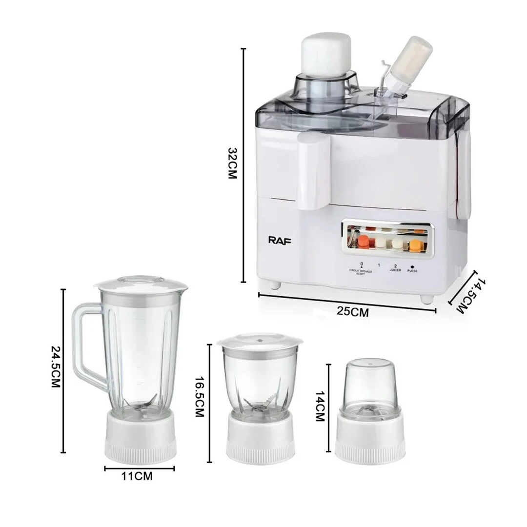 4-in-1 Food Processor - 300W
