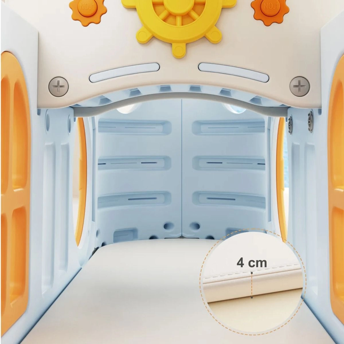 Boat Play House - Activity Slide Basketball