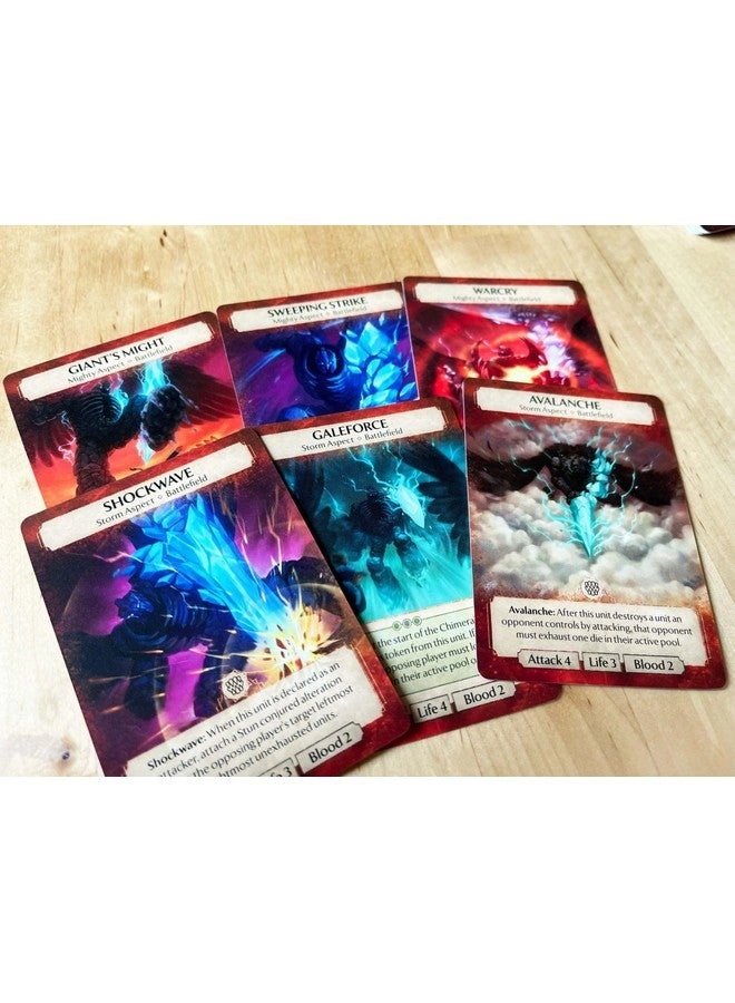 Ashes Reborn: Red Rains The Frostwild Scourge - Card Game