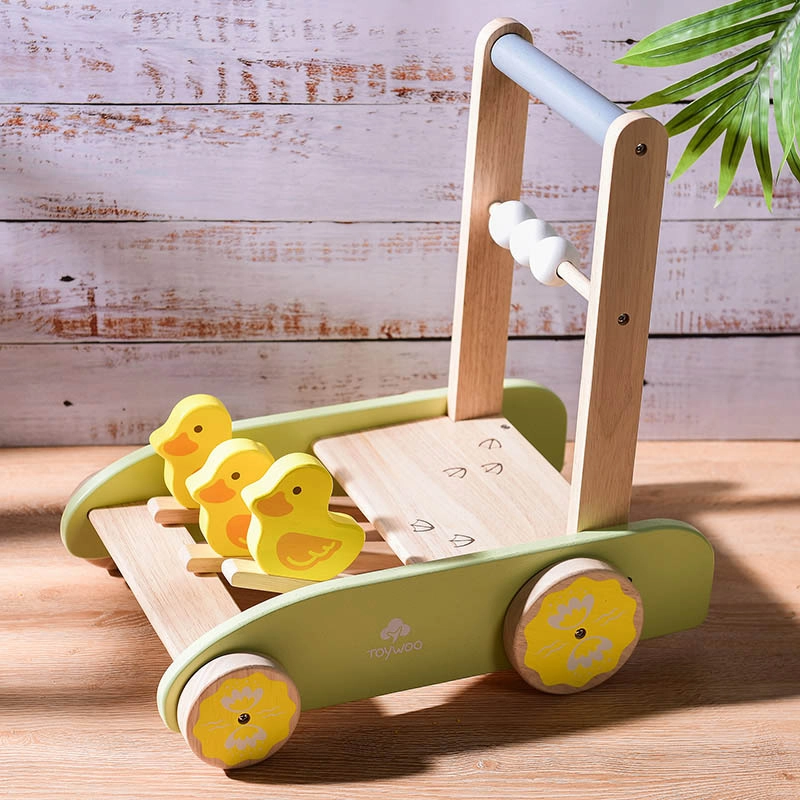 Enzo Wooden Baby Walker - 5-in-1 Activity Center