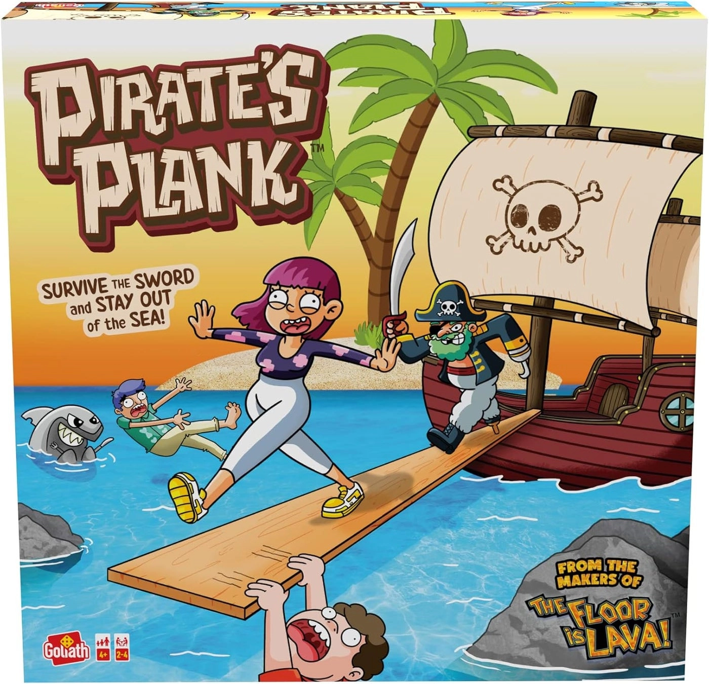Pirate's Plank - Ages 4 and up