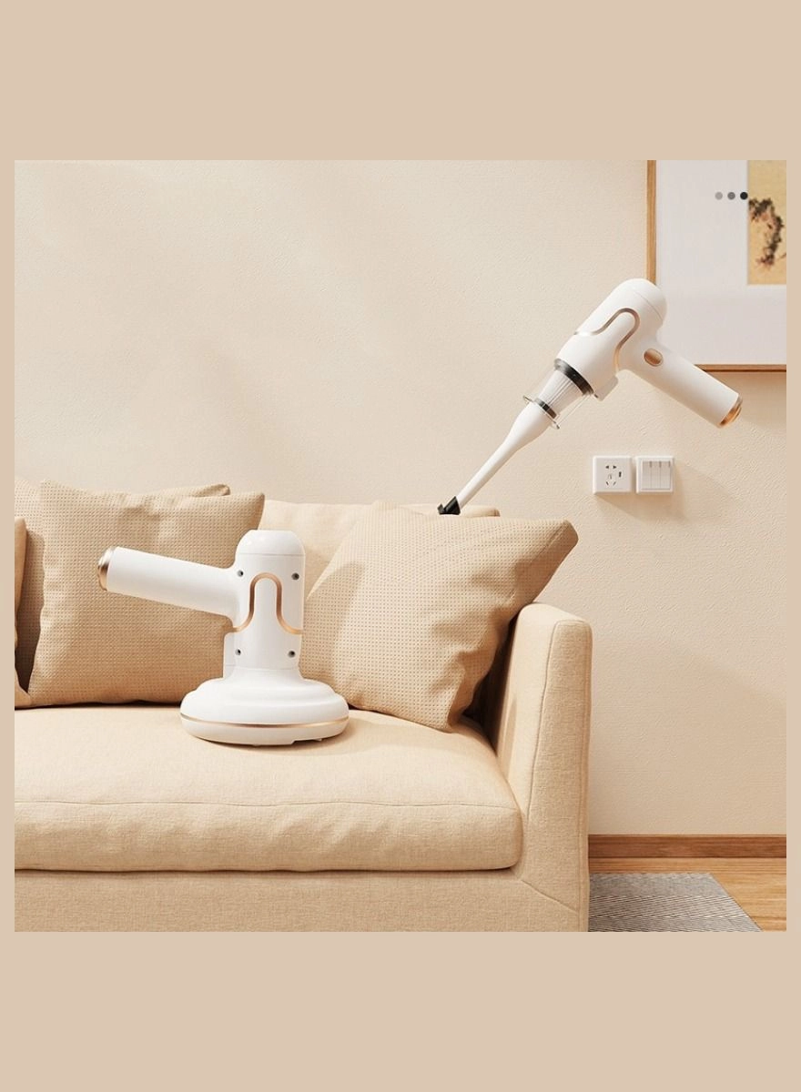 Handheld Vacuum - 120W 200 ml White/Gold