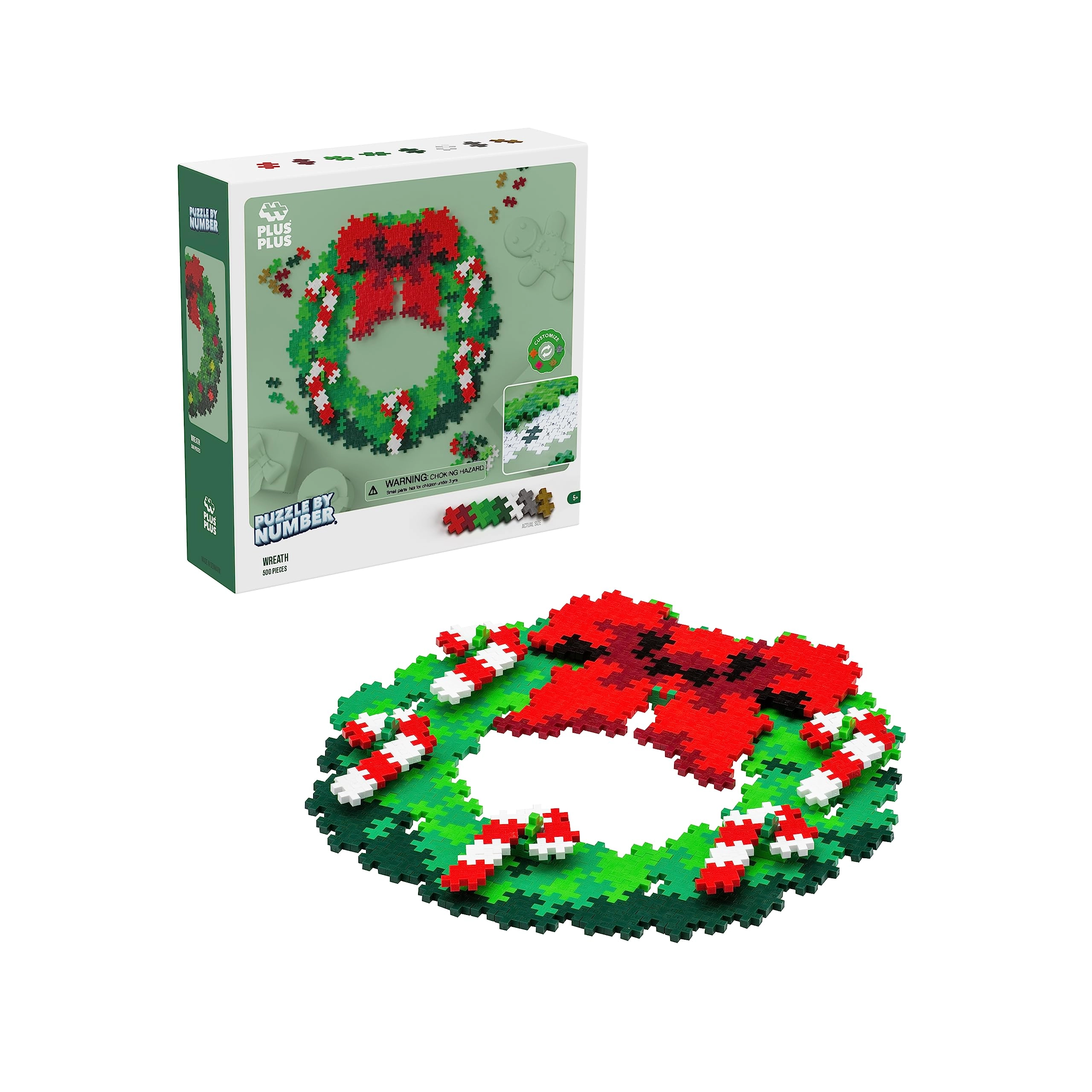 Plus-Plus Puzzle by Number - Board Games 500pcs