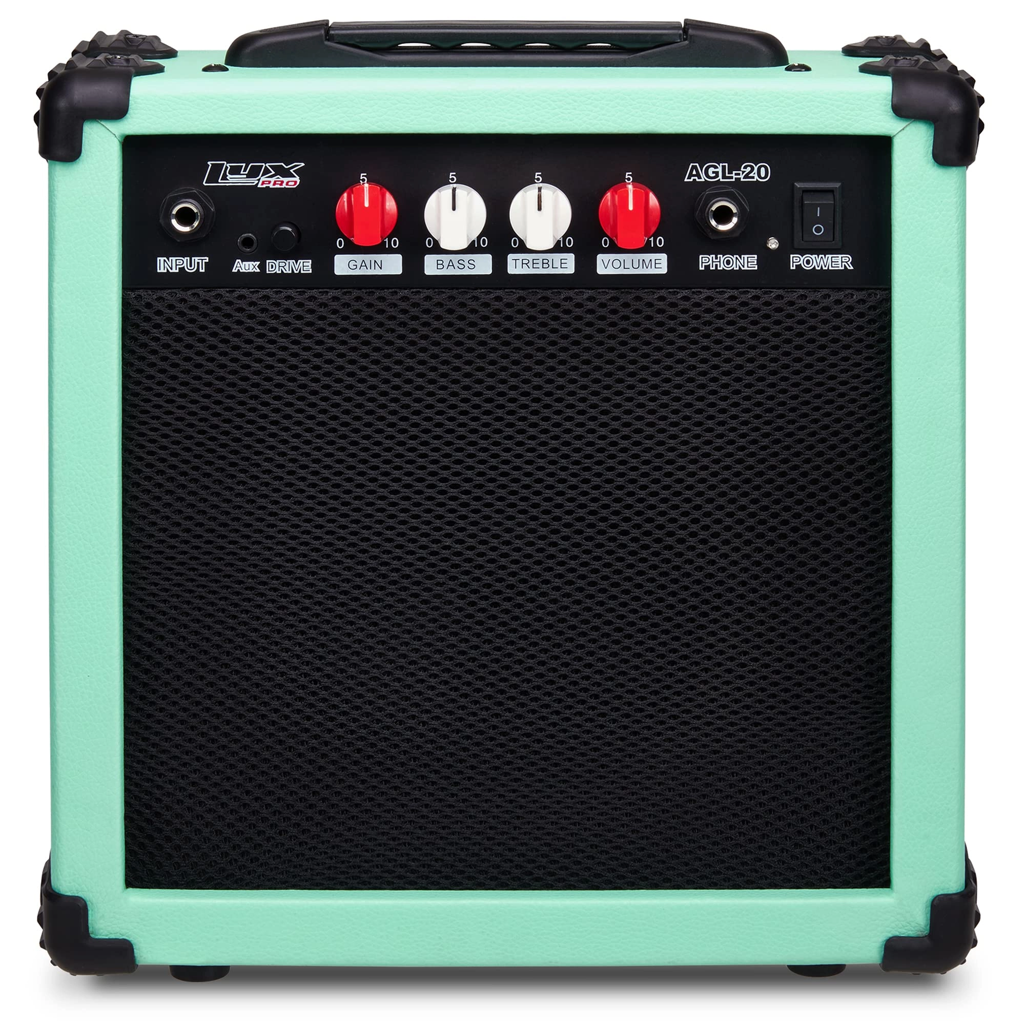 LyxPro Electric Guitar Amp - 20 Watt Green