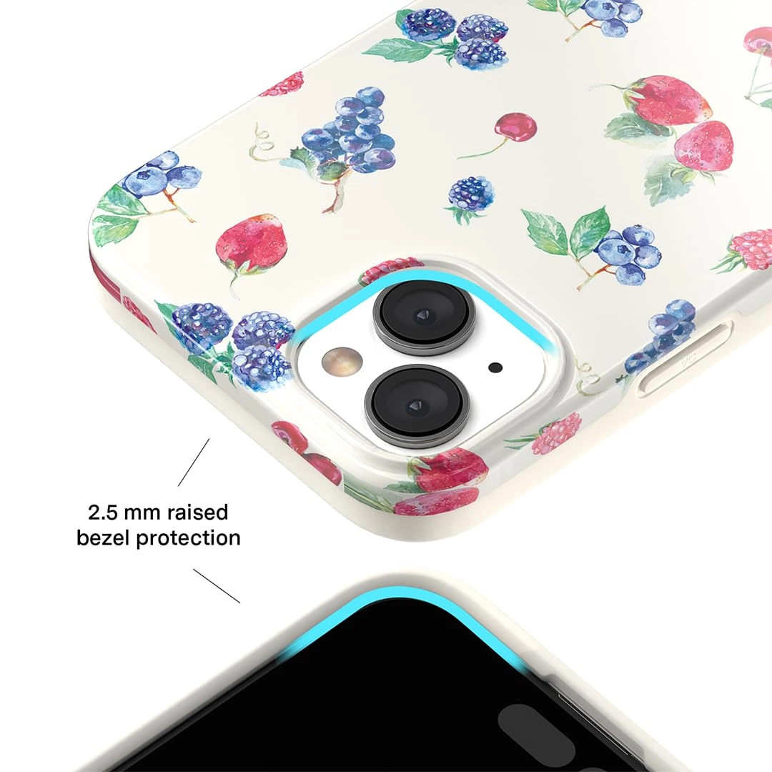 iPhone 15 Plus Case - Thermoplastic Polyurethane Basic Case with MagSafe for iPhone 15 Plus