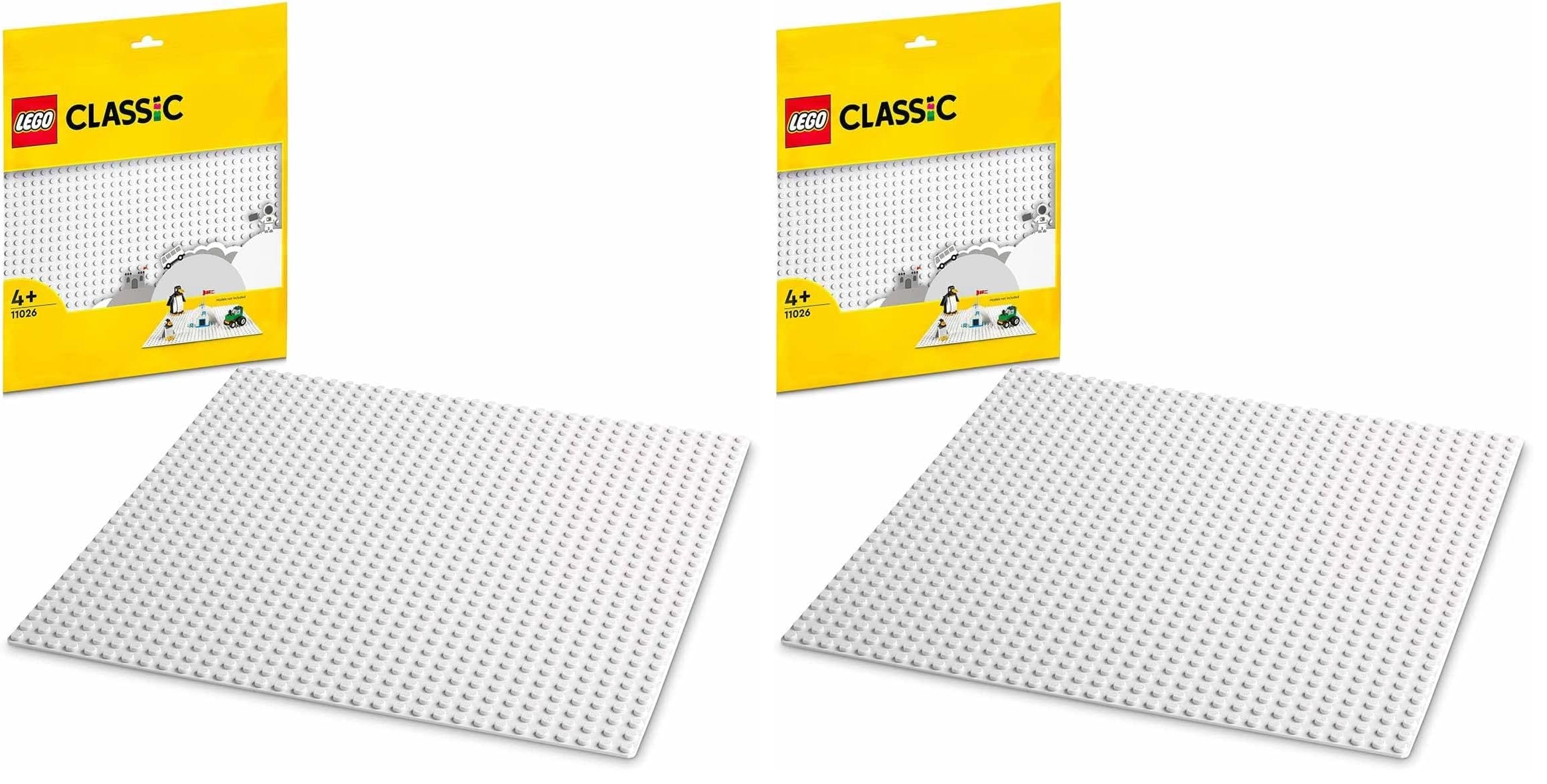 LEGO Classic White Baseplate (11026) - 32x32-stud White