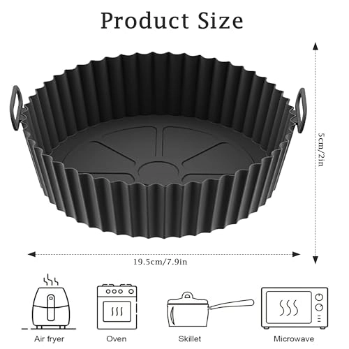 Silicone Air Fryer Liner - 2 Pack