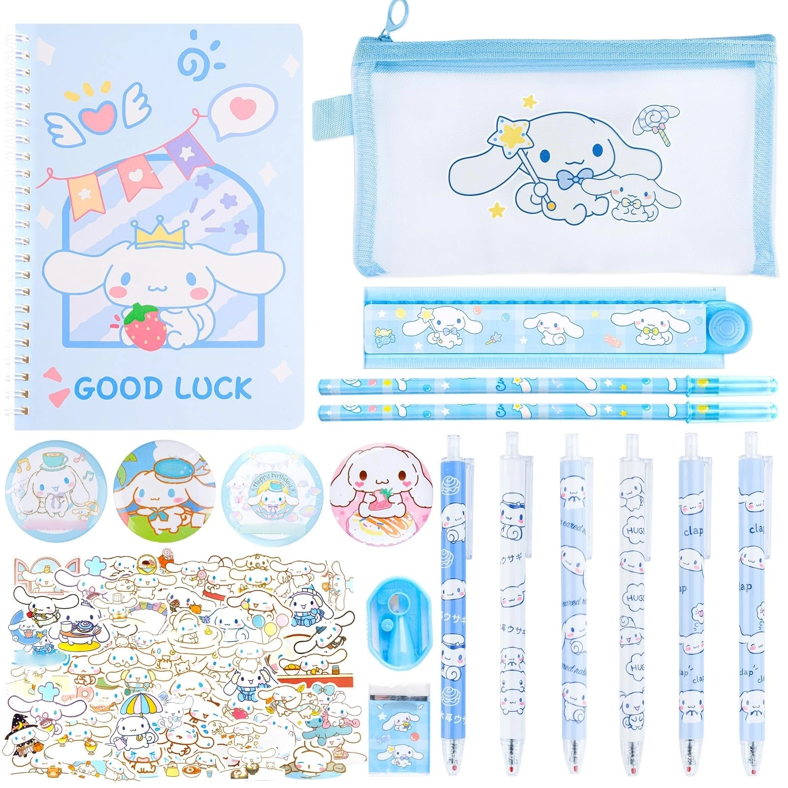 yumcute Kawaii Stationery Set - 10.0 count 0.5mm