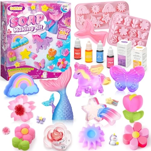Golray Soap Making Craft Kit - 40 Pcs